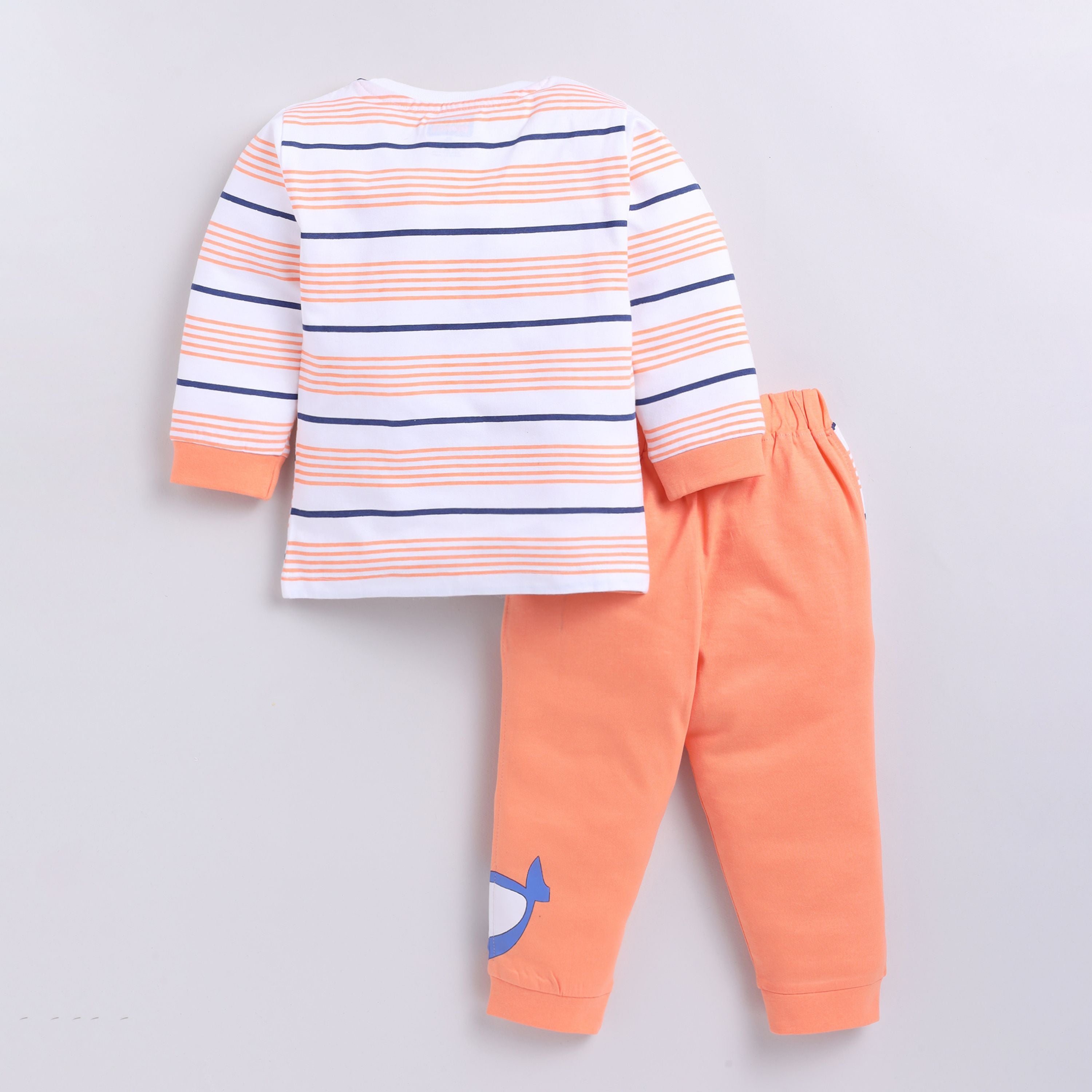 CLOTHING SET FOR BOY - CORAL