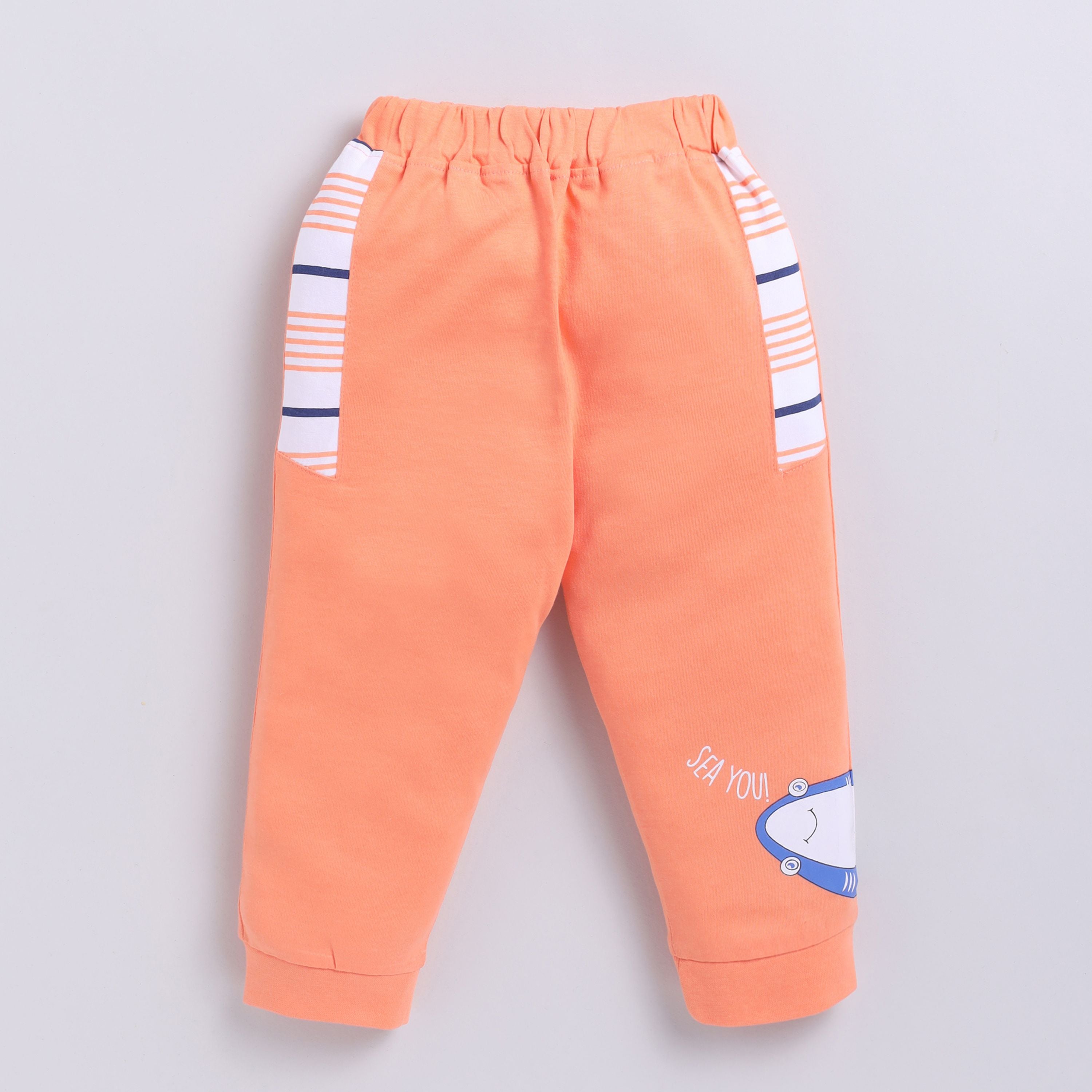 CLOTHING SET FOR BOY - CORAL