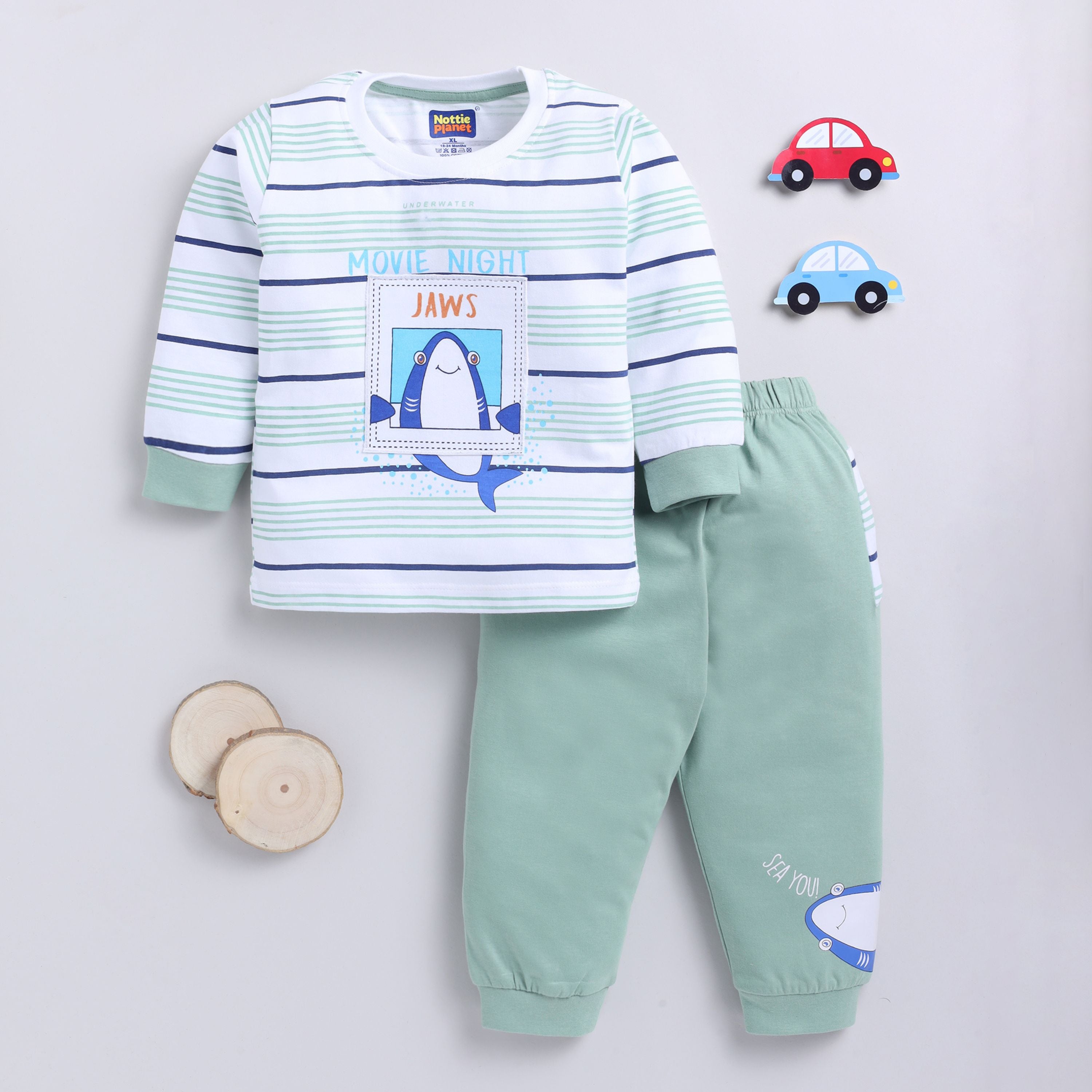 CLOTHING SET FOR BOY - GREEN