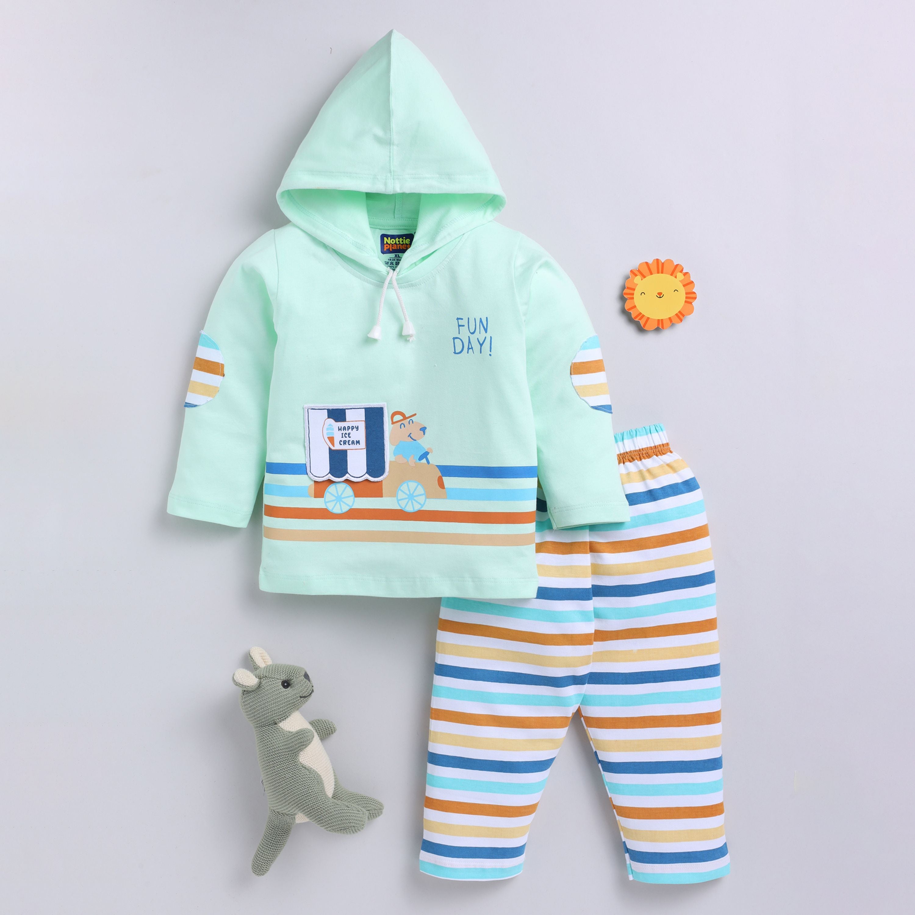 CLOTHING SET FOR BOY - GREEN