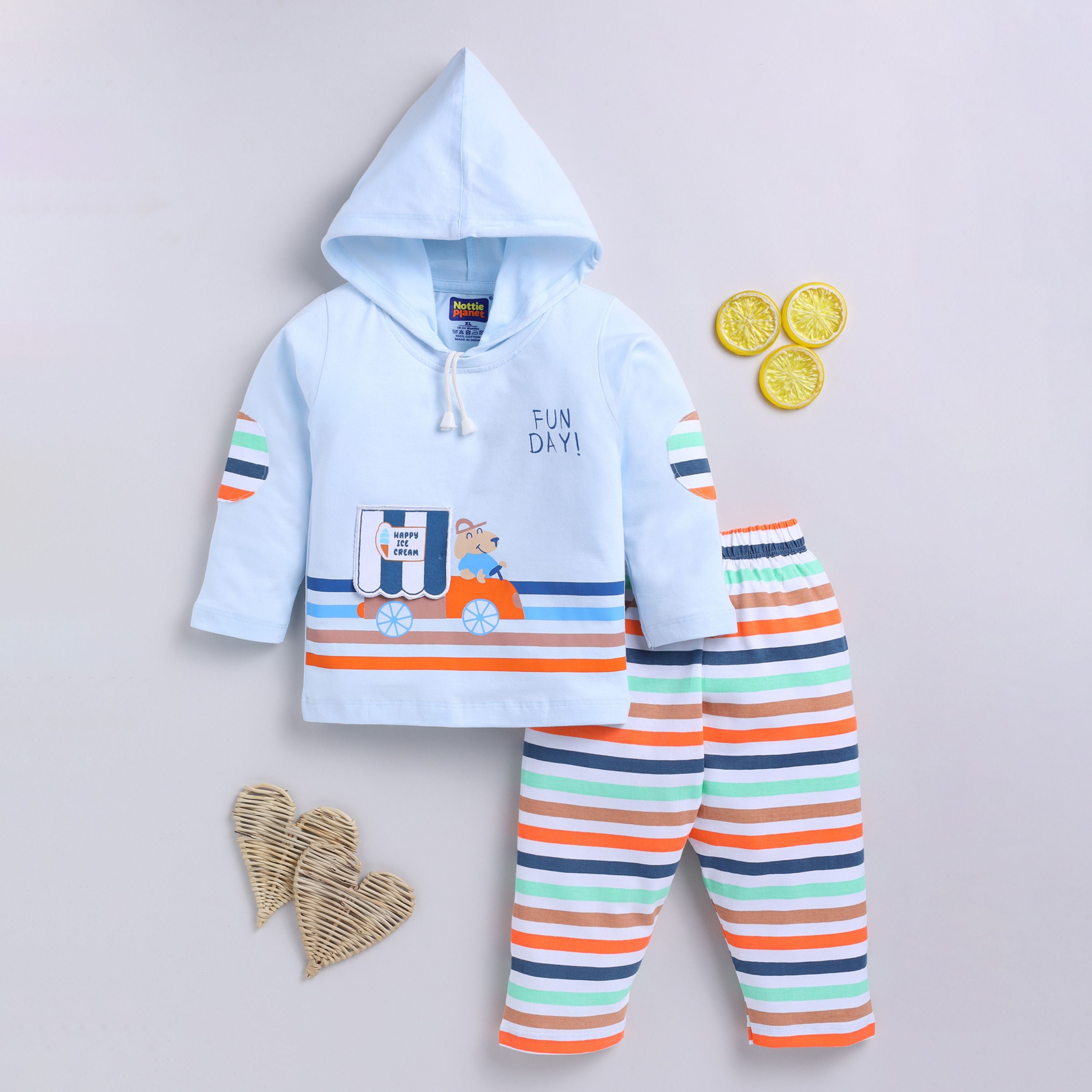 CLOTHING SET FOR BOY - BLUE