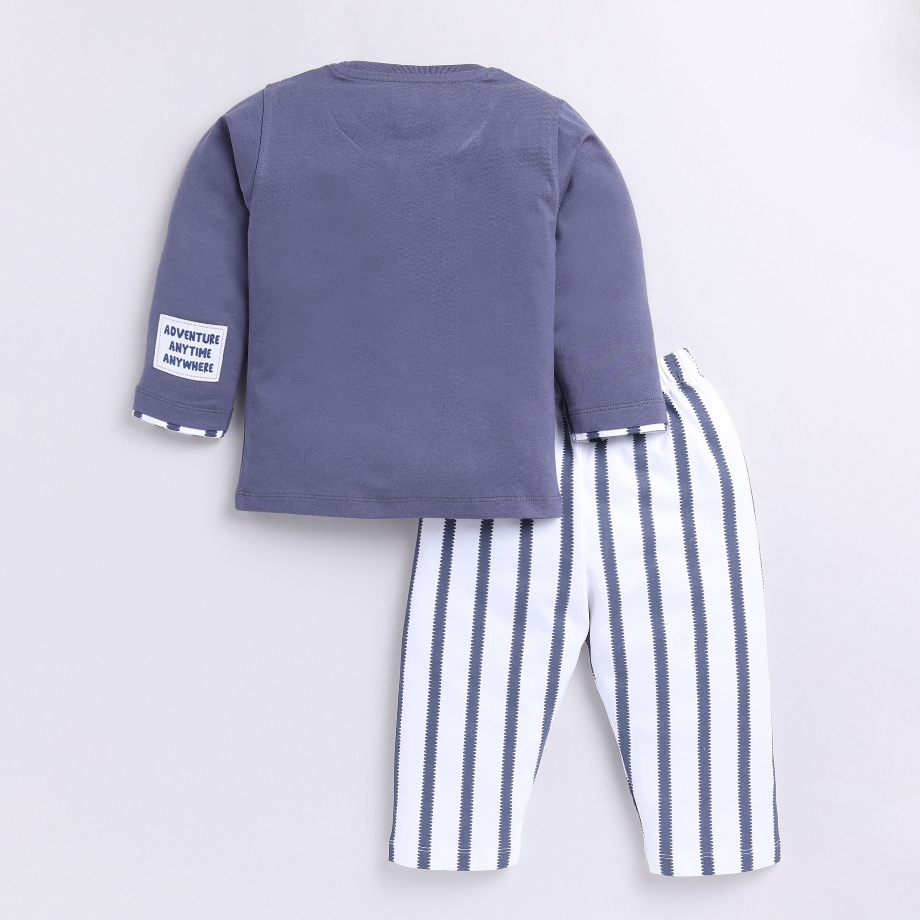 CLOTHING SET FOR BOY - STEEL BLUE