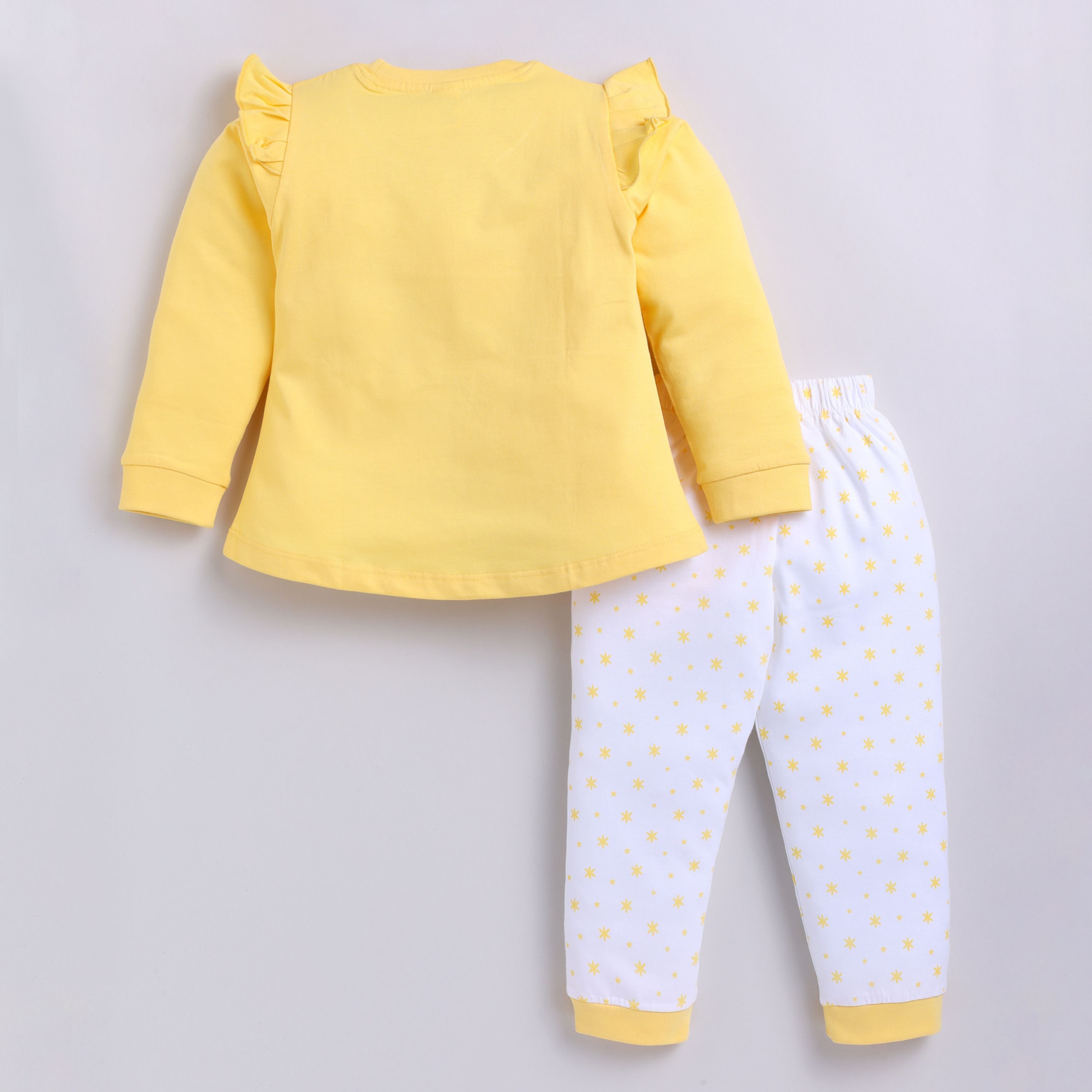 T-shirt With Pant - YELLOW