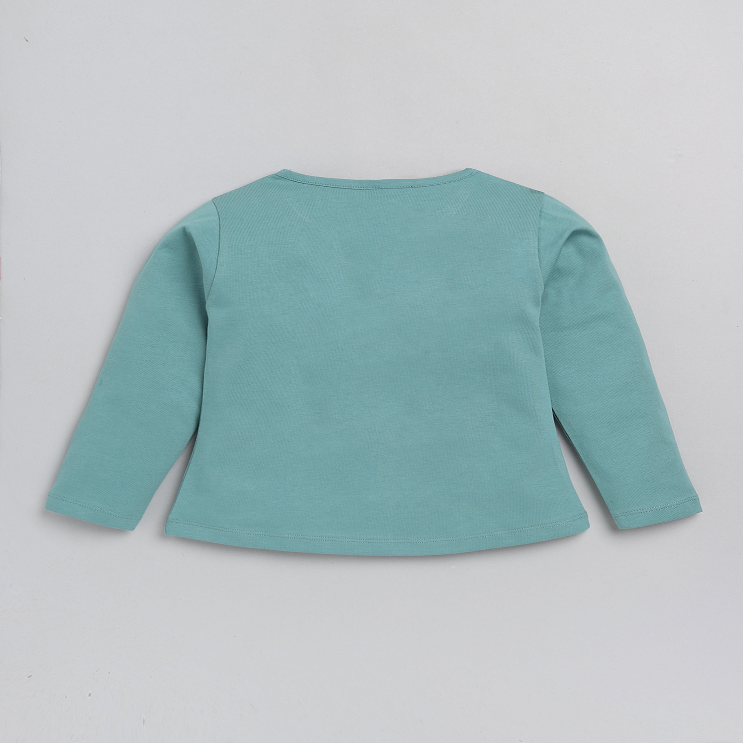 Full Sleeve Clothing Set For Girls  - Green