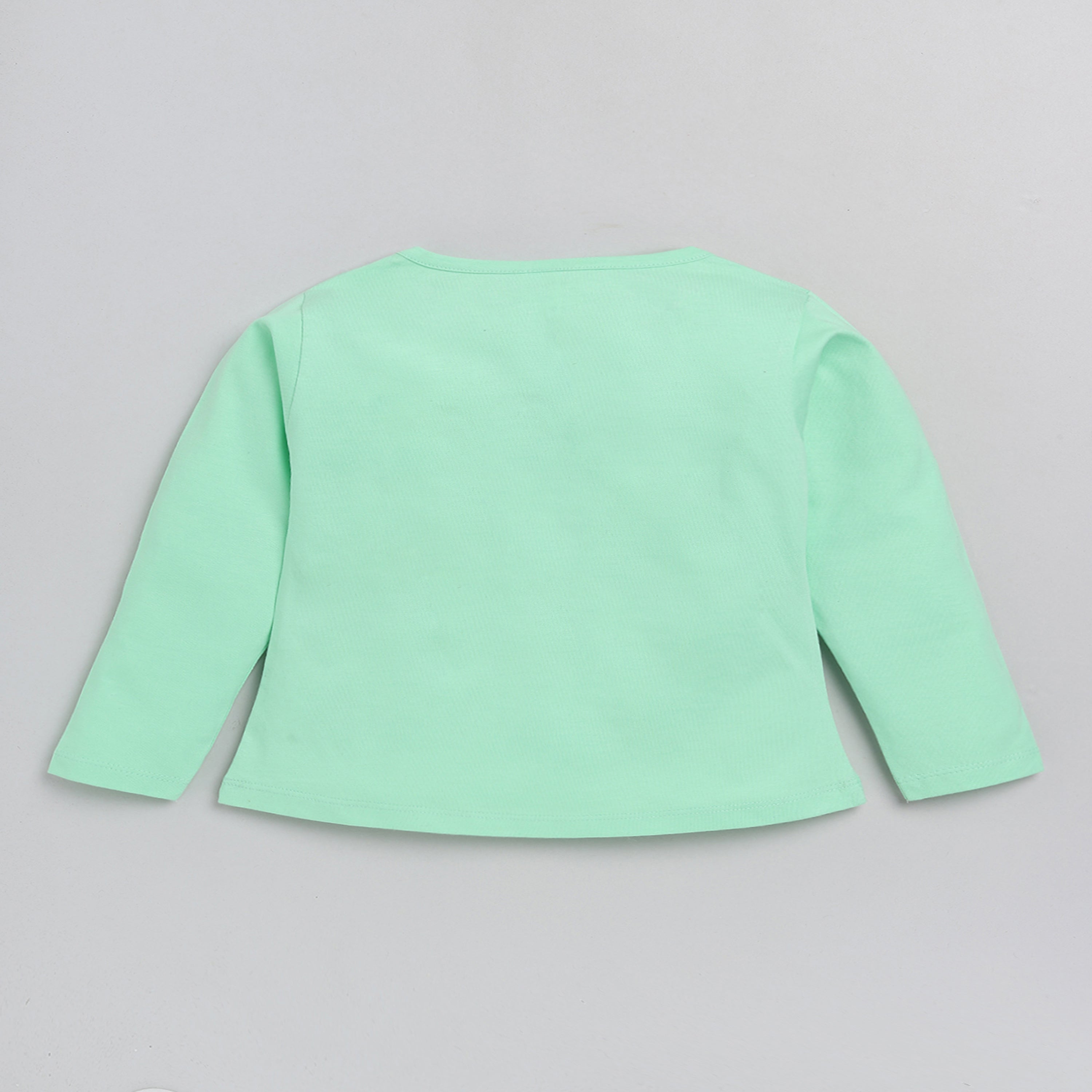 Full Sleeve Clothing Set For Girls  - Green